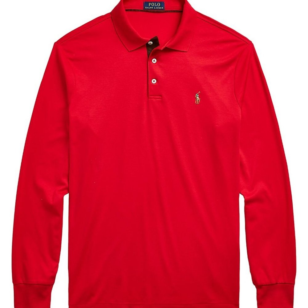 Polo by Ralph Lauren Men’s 6Xl great long sleeve cotton polo big and tall